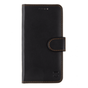 Tactical preklopna torbica Fancy Diary gladka Samsung Galaxy A25 - črna