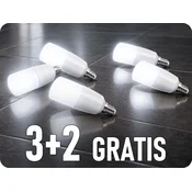 V-TAC LED žarnica E14, T37, 7.5W, 660lm, CREE CHIP, 3+2 gratis! Barva světla: Hladna bela