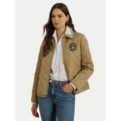 LAUREN RALPH LAUREN Prehodna jakna 297979539002 Bež Straight Fit