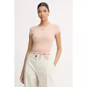 Diesel crop top za žene od pamuka T-BUNNY-TAIL-S1