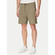 JOOP! Kratke hlače iz tkanine Juanito 30104273 Zelena Regular Fit