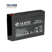 6V 9Ah HR9-6 BB Battery terminal T2 ( 4298 )