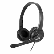 NGS VOX505 USB Slušalice Žicano Obruc za glavu Igranje Crno