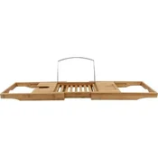Ostatní Polica HT-24501194 bambusova kad fleksibilna 70-105 x 22 cm