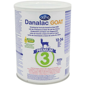 Danalac Goat 3, nadaljevalno mleko za dojenčke na osnovi kozjega mleka, 800 g