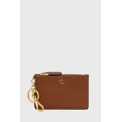 Usnjen etui za kartice Lauren Ralph Lauren