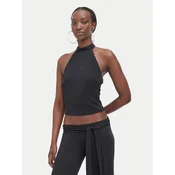 Juicy Couture Top JCWCT226331 Črna Slim Fit