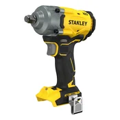 Stanley V20 bezuhlíkový rázový utahovák 18 V bez aku SFMCF921B
