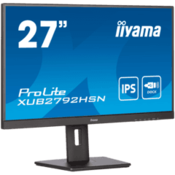 Monitor Iiyama 68,6 cm (27,0) XUB2792HSN-B5 1920x1080 75Hz IPS 4ms HDMI DisplayPort USB-C 65W USB3.0 Pivot Zvočniki  sRGB99% RJ45 ProLite