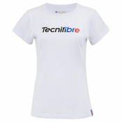Majica kratkih rukava za djevojcice Tecnifibre Club T-Shirt Girls - white
