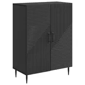 Kreveta Crna 66 x 34,5 x 89,5 cm Konstruirano drvo