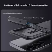 Nillkin CamShield PRO zadnji pokrov za Samsung Galaxy S25 FE črni