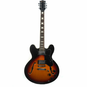 VAKER VHB-SB Hollow Body Elektricna gitara