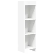vidaXL Knjižna omara Bela 30 x 30 x 111 cm Inženirski les