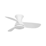 Lucci Air 51307149- LED zatemnjevalni ventilator SYROS II LED/18W/230V CCT premera 76 cm bela + daljinski upravljalnik