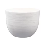 eoshop Pokrov za cvetlični lonec PURKYNOVA BELA keramični mat d16x13cm