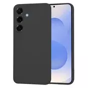 Silikonski ovitek Techsuit SoftFlex za Samsung Galaxy S25 - črn