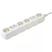 home Produžni kabel, 8 utičnica, 3 x 1.0 mm2, 1.5met - NV 18/WH