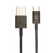 Griffin podatkovni kabel Type C na USB, črn, 1m
