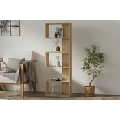 HANAH HOME Polica za knjige Nebu Sapphire Oak