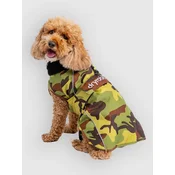 Dryrobe Waterproof Dog Coat green camo