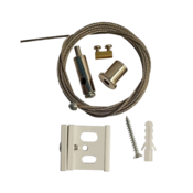 Trofazni set sajli, 2m, Beli
