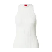 HUGO Top Sarepla 50539890 Écru Slim Fit