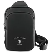 US Polo Petit Pique Crossbody torbica za telefon črna (USCPB4PARK)