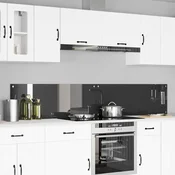 Kuhinjski zid 2 pcs Tamno siva 110 x 40 cm
