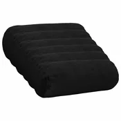 vidaXL Prevleka za blazino 6 pcs HEERLEN Črna O 15 x 40 cm Flanel