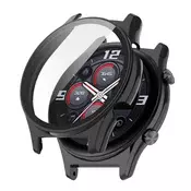 Ovitek z zaščito zaslona Techsuit Defense360 Pro za Honor Watch GS 3 - črn