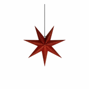 Crveni svjetlosni ukras s božicnim motivom o 45 cm Embla – Markslöjd