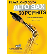 Hal Leonard Playalong 50/50: Alto Sax - 50 Pop Hits
