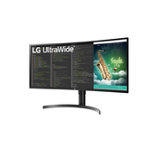 Monitor LG 35WN75C-B 35VA,21:9,zakrivljen3440x1440100Hz5ms GtGHDMIx2,DP,USBvisinazvucnici