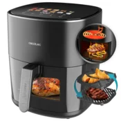 Cvrtnik na vroč zrak Cecotec Cecofry&Grill Duoheat 6500