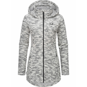 Ragwear Pletena jopa Lyshka siva/bela