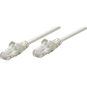 Intellinet RJ45 omrežni priključni kabel CAT 5e F/UTP [1x RJ45-vtič - 1x RJ45-vtič] 2 m siv Intellinet