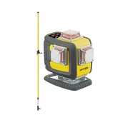 NIVEL SYSTEM Križni linijski laser, rdeči ž. CL4D-R + LP-36
