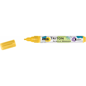 Kreul Triton Tekstilni flomaster 1 - 3 mm Maize Yellow 1 kos
