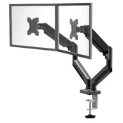 BL02 Nosac za 2 Monitora, Crni