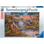 Ravensburger puzzle (slagalice) 3000pcs- Životinjsko kraljevstvo RA16465