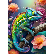 Alipson Puzzle - Puzzle Pisani kameleon - 500 kosov