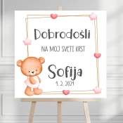 TABLA DOBRODOŠLICE krst in rojstni dan TABKROJ 12