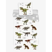 shumee Posteljnina za otroke 140x200 Barviti dinozavri Sanje Dinos