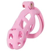 Hidden Desire Extreme Penis Prison Cock Cage Long Pink