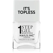 Nails Inc. It’s Topless gel lak za nohte za dolgoobstojen učinek odtenek Reese 14 ml