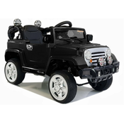 Avto na akumulator Jeep JJ245 - črn