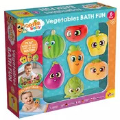 Carotina set figure za kupanje Povrce Lisciani 113705