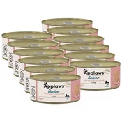 Applaws Konzerva za mačke Senior tunin file in losos v želeju 12 x 70 g