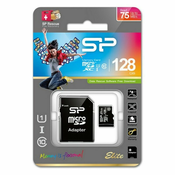 Silicon Power Elite, 128 GB, MicroSDXC, 10.razred, UHS-I, 85 MB/s, Class 1 (U1)